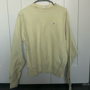 Yellow Champion Crewneck!